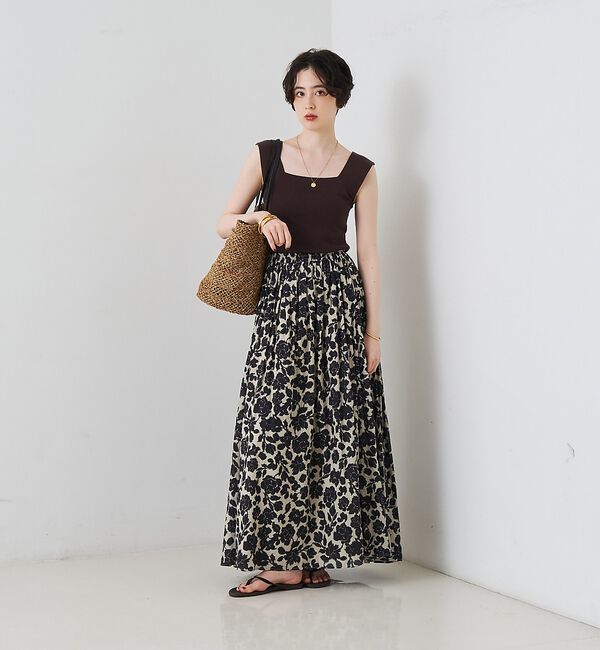Rouge vif「【The Bagmati/ザ バグマティ】カゴトートバッグ」|かごバッグ|
