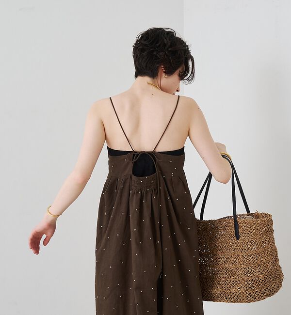Rouge vif「【The Bagmati/ザ バグマティ】カゴトートバッグ」|かごバッグ|