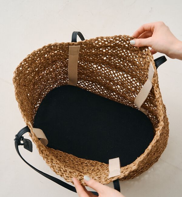 Rouge vif「【The Bagmati/ザ バグマティ】カゴトートバッグ」|かごバッグ|
