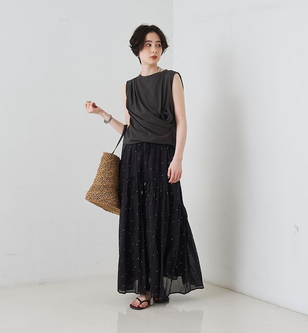 Rouge vif「【The Bagmati/ザ バグマティ】カゴトートバッグ」|かごバッグ|