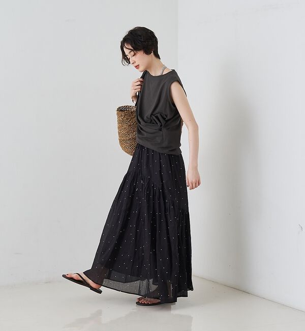 Rouge vif「【The Bagmati/ザ バグマティ】カゴトートバッグ」|かごバッグ|