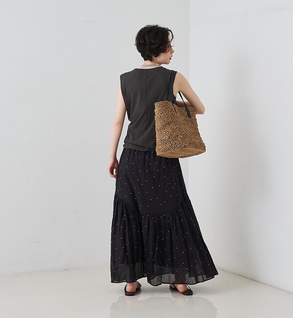 Rouge vif「【The Bagmati/ザ バグマティ】カゴトートバッグ」|かごバッグ|