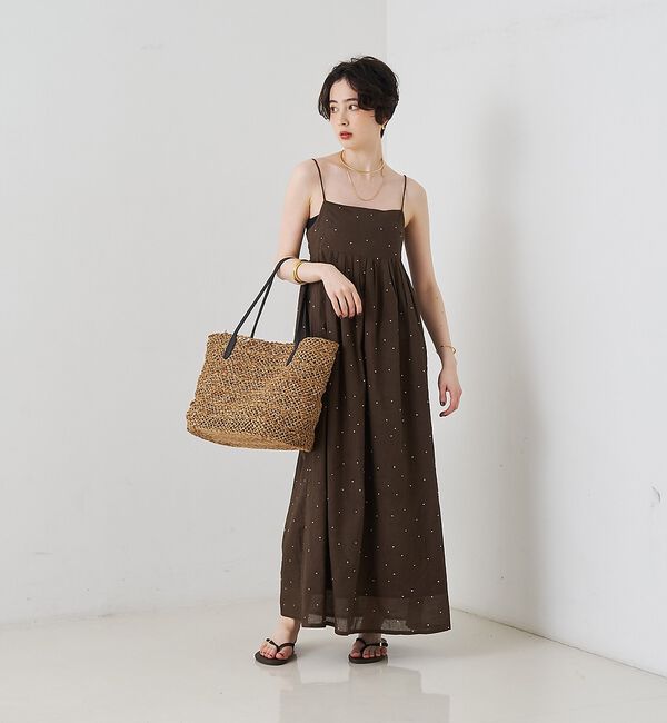 Rouge vif「【The Bagmati/ザ バグマティ】カゴトートバッグ」|かごバッグ|