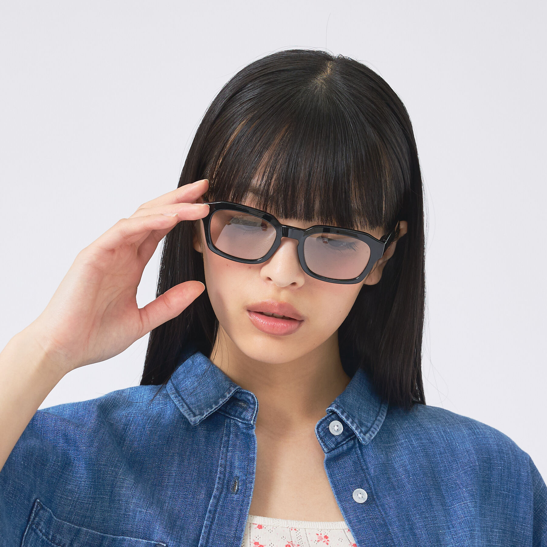Rouge vif「【LE FOON/ルフォーン】Urban Edge 偏光レンズ/サングラス/99」|メガネ|ブラック系その他2