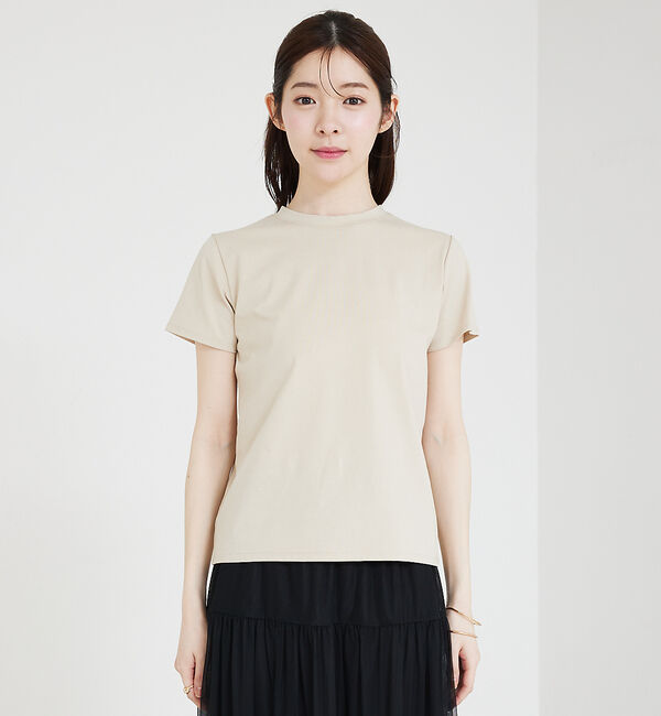 SELFIST「【フリル取り外し可能】ボリュームフリル袖付Tシャツ」|Tシャツ・カットソー|