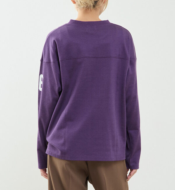 SOFFITTO「フットボールロングTシャツ」|Tシャツ・カットソー|