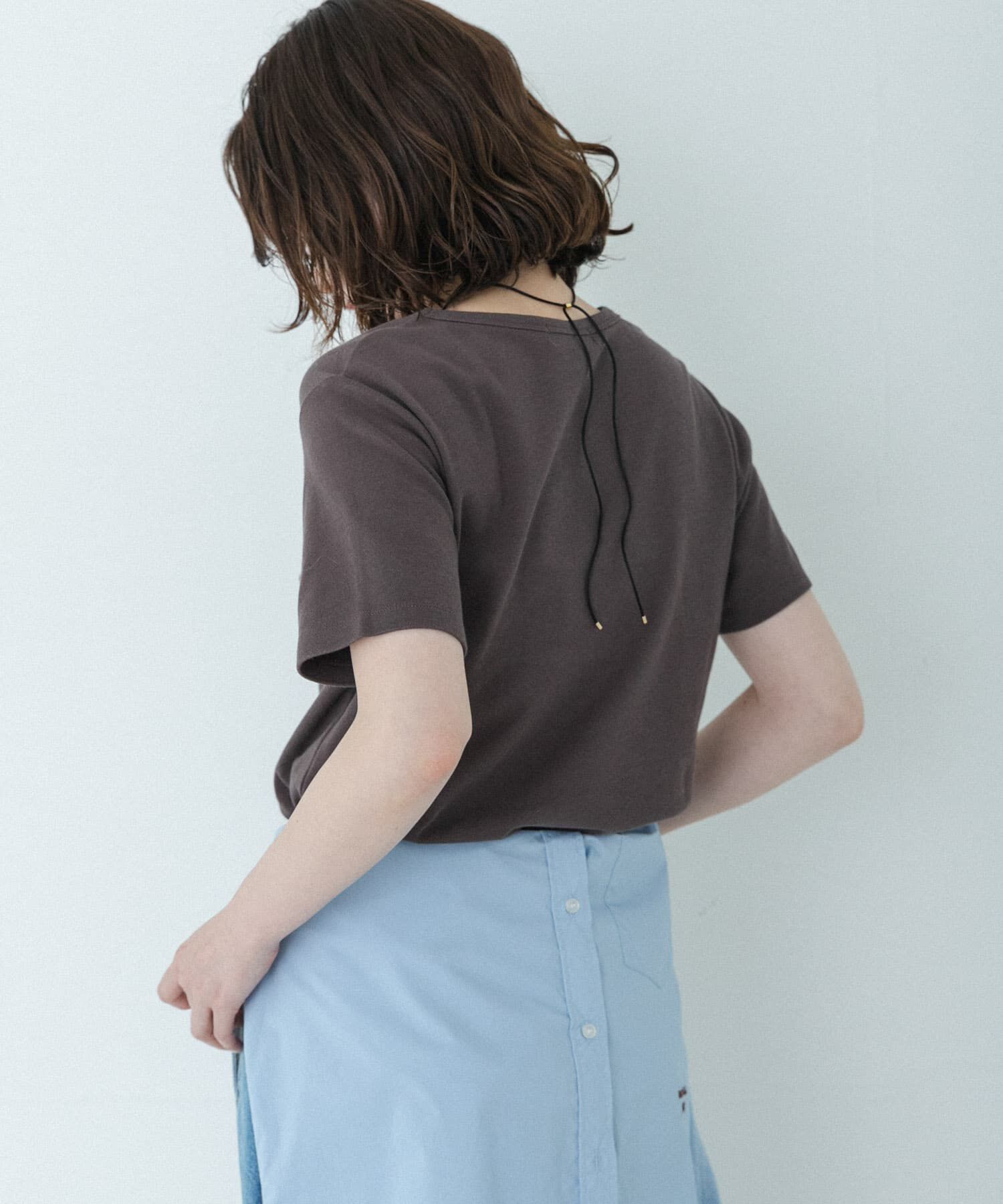 Sonny Label 「オーガニックコットンコンパクトスムースTシャツ」|Tシャツ・カットソー|