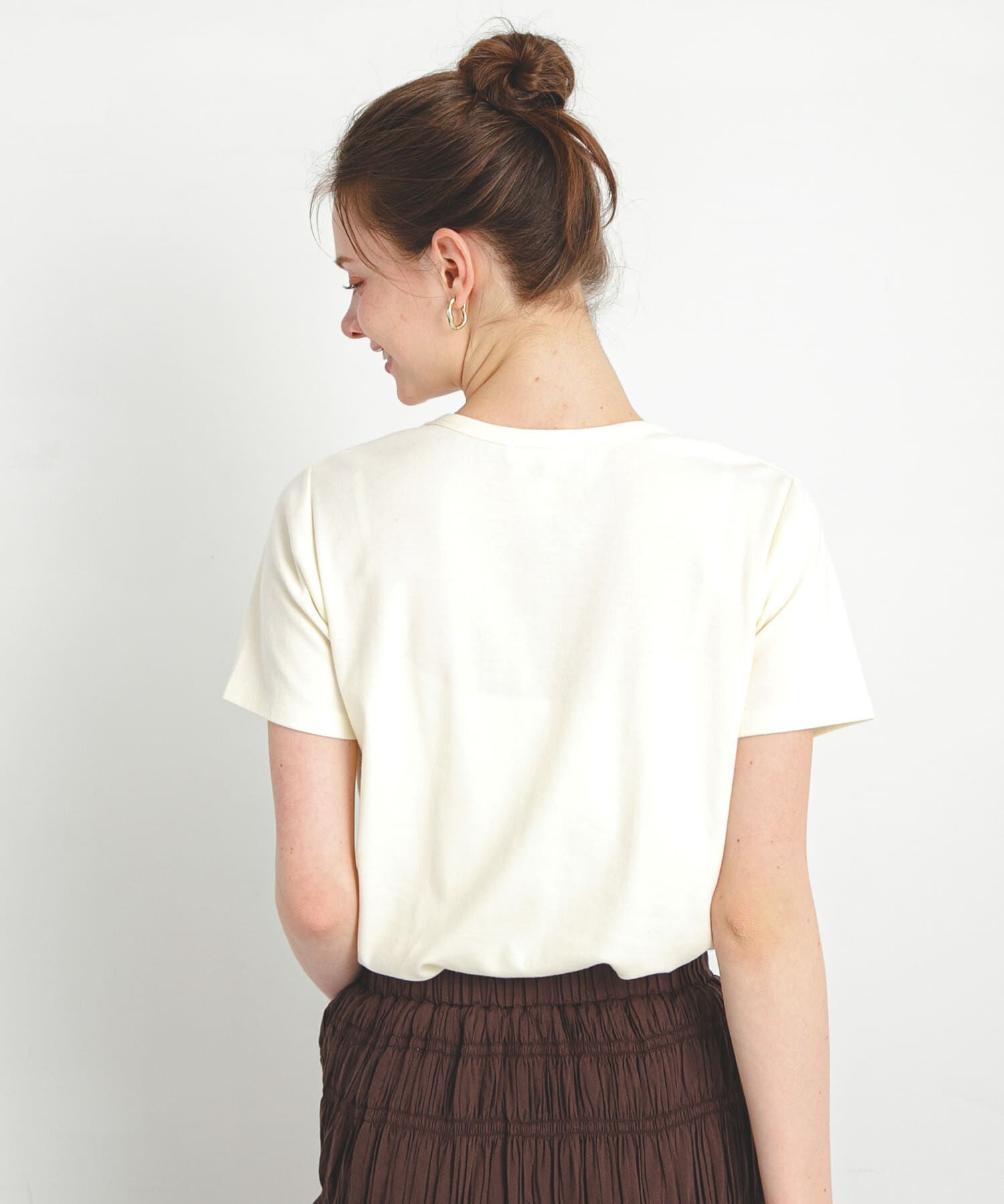 Sonny Label 「オーガニックコットンコンパクトスムースTシャツ」|Tシャツ・カットソー|