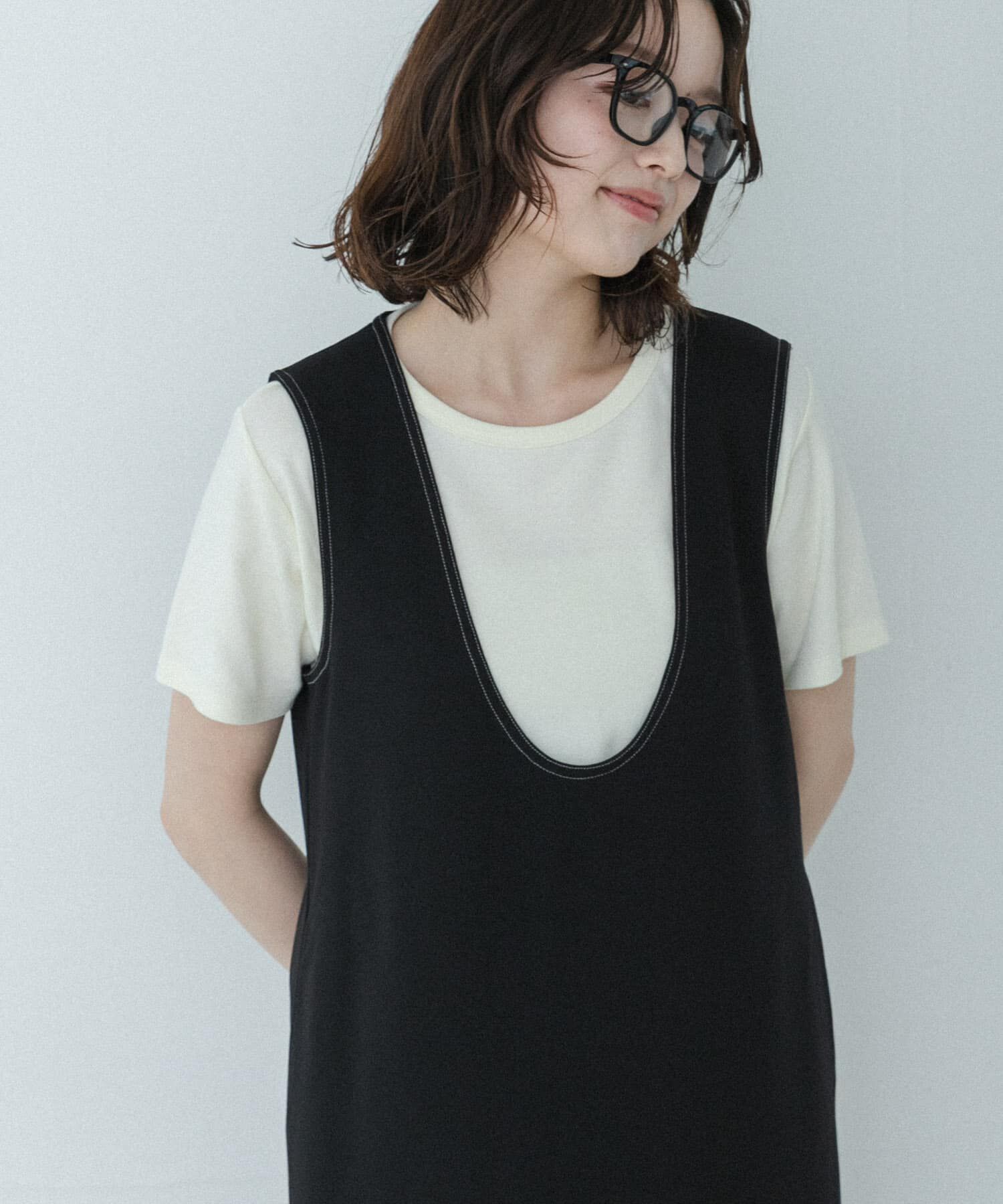 Sonny Label 「オーガニックコットンコンパクトスムースTシャツ」|Tシャツ・カットソー|