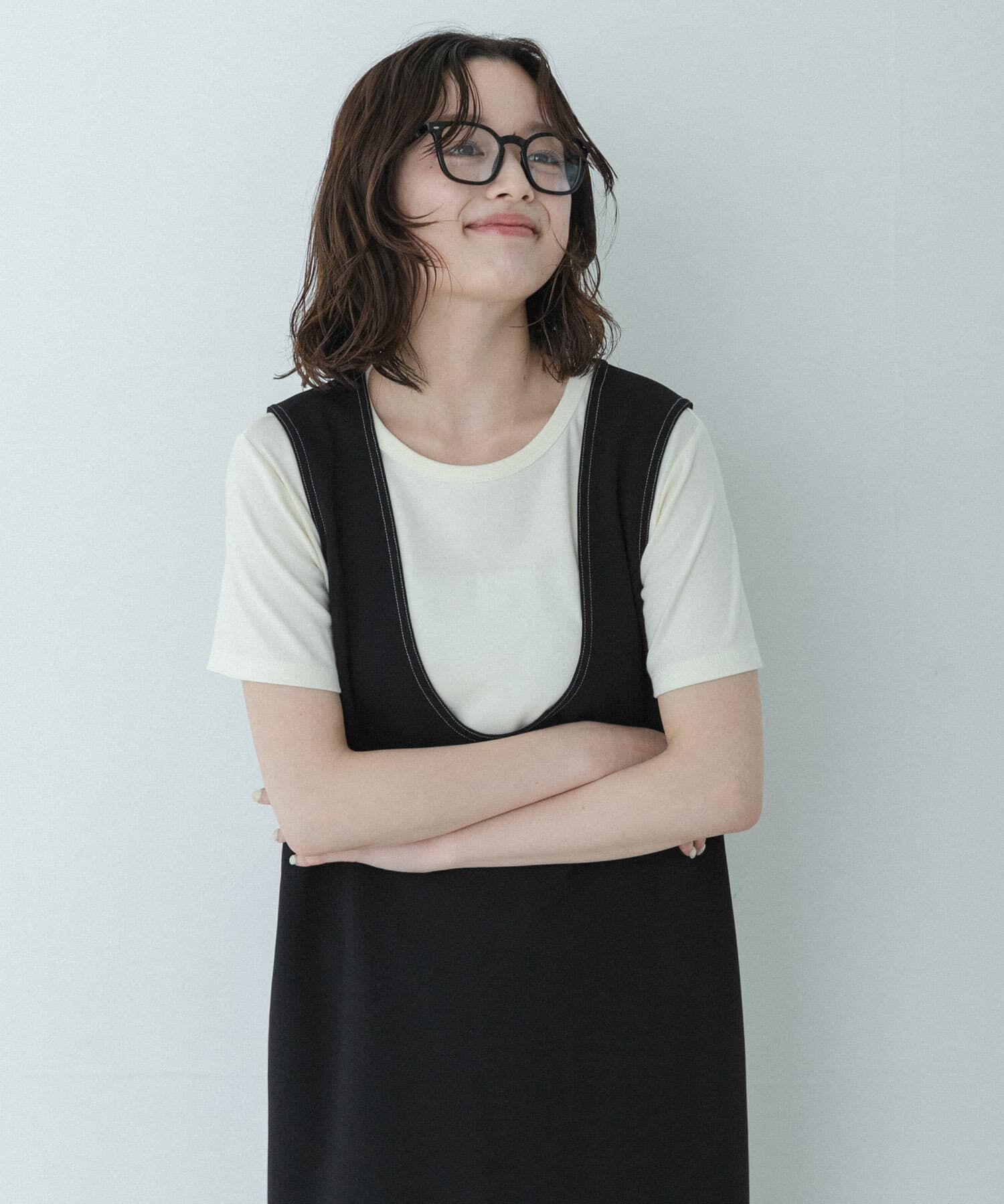 Sonny Label 「オーガニックコットンコンパクトスムースTシャツ」|Tシャツ・カットソー|