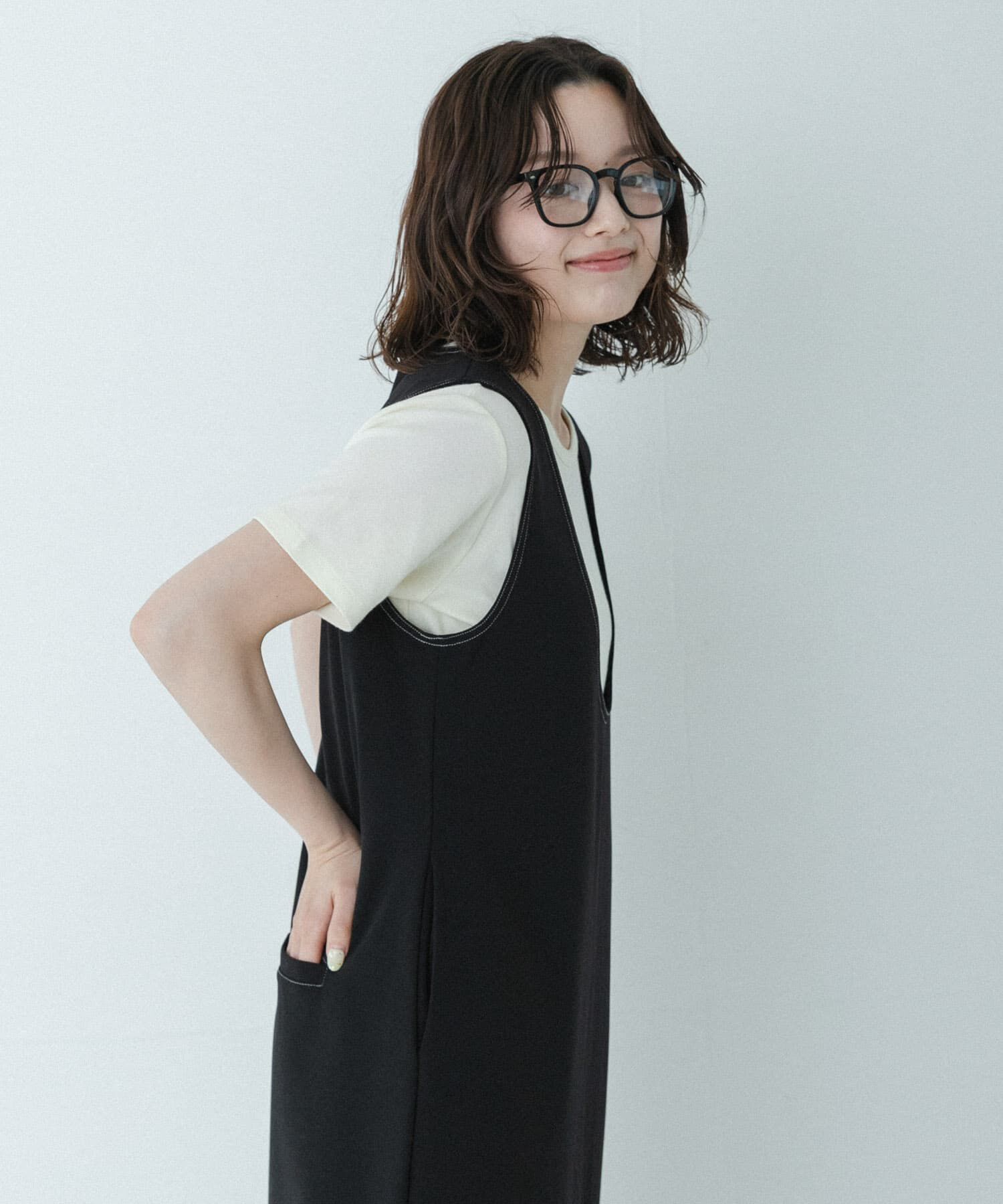 Sonny Label 「オーガニックコットンコンパクトスムースTシャツ」|Tシャツ・カットソー|