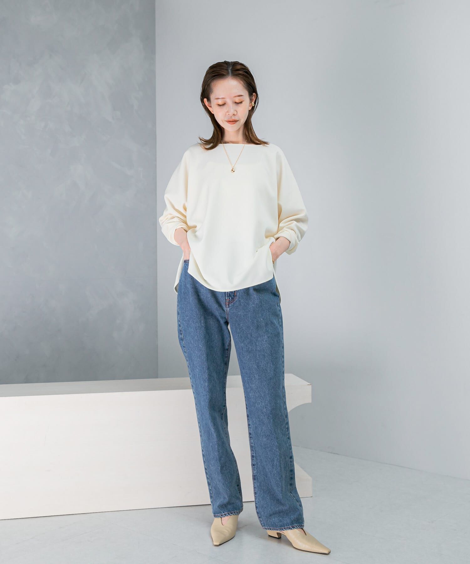 URBAN RESEARCH ROSSO「NEEDBY heritage　LEAH PANTS」|デニム|