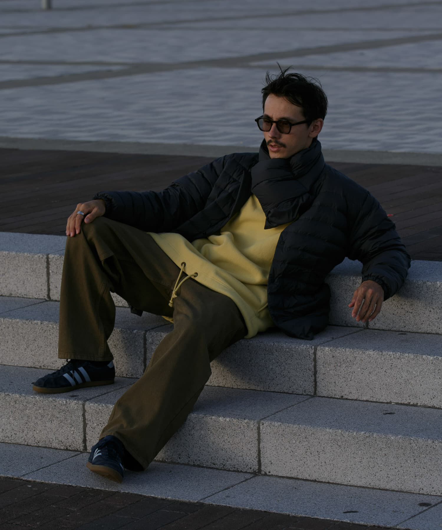 URBAN RESEARCH DOORS「『別注』NANGA&times;DOORS　DOWN MUFFLER」|マフラー|