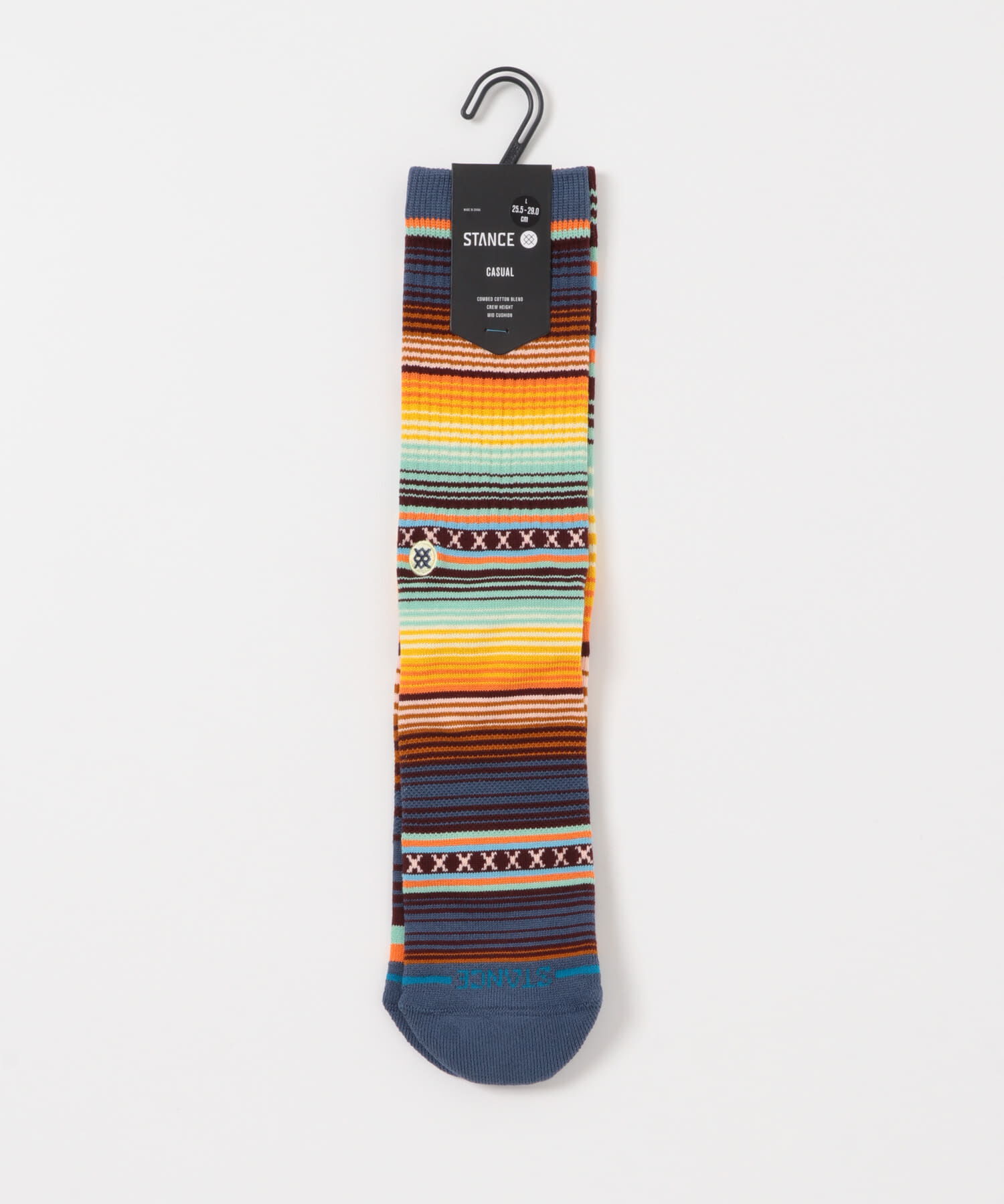 Sonny Label 「STANCE SOCKS　CURREN ST CREW」|ソックス|ブルー系その他