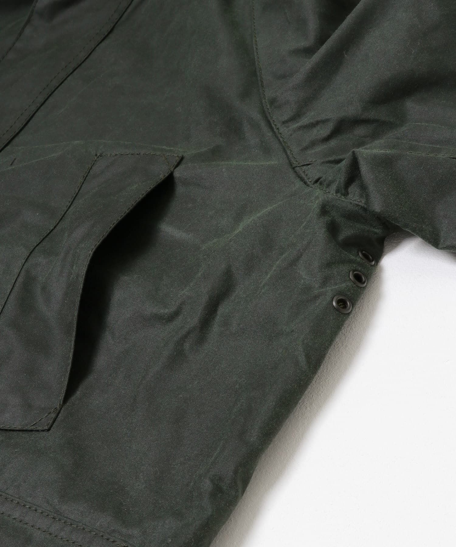 URBAN RESEARCH「Barbour　OS BEDALE WAX JACKET」|ノーカラーコート|