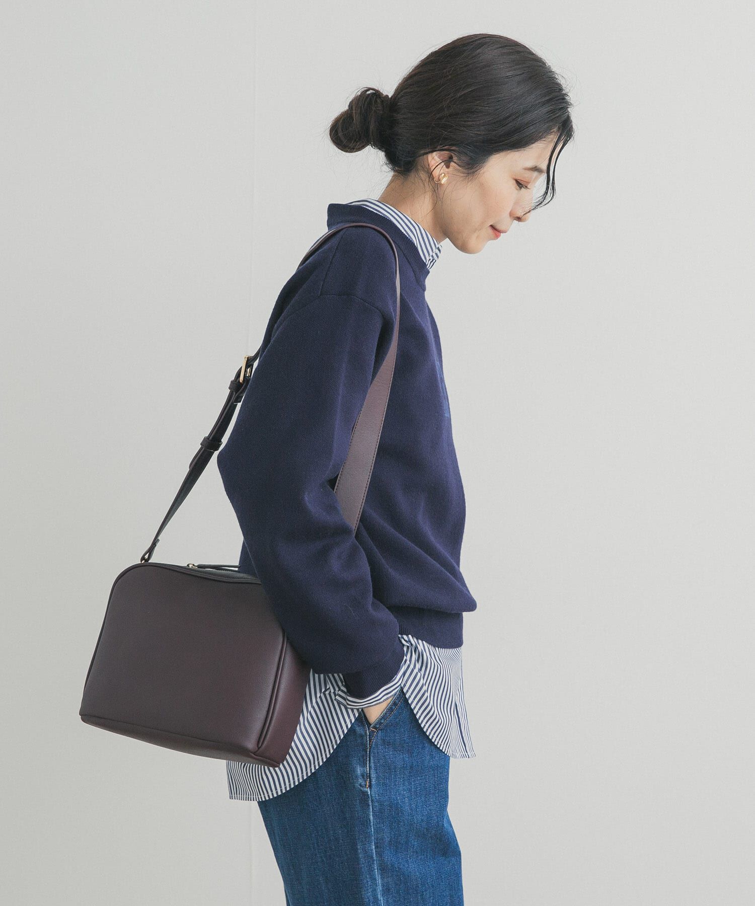 URBAN RESEARCH DOORS「ロゴソフトニットプルオーバー」|ニット・セーター|