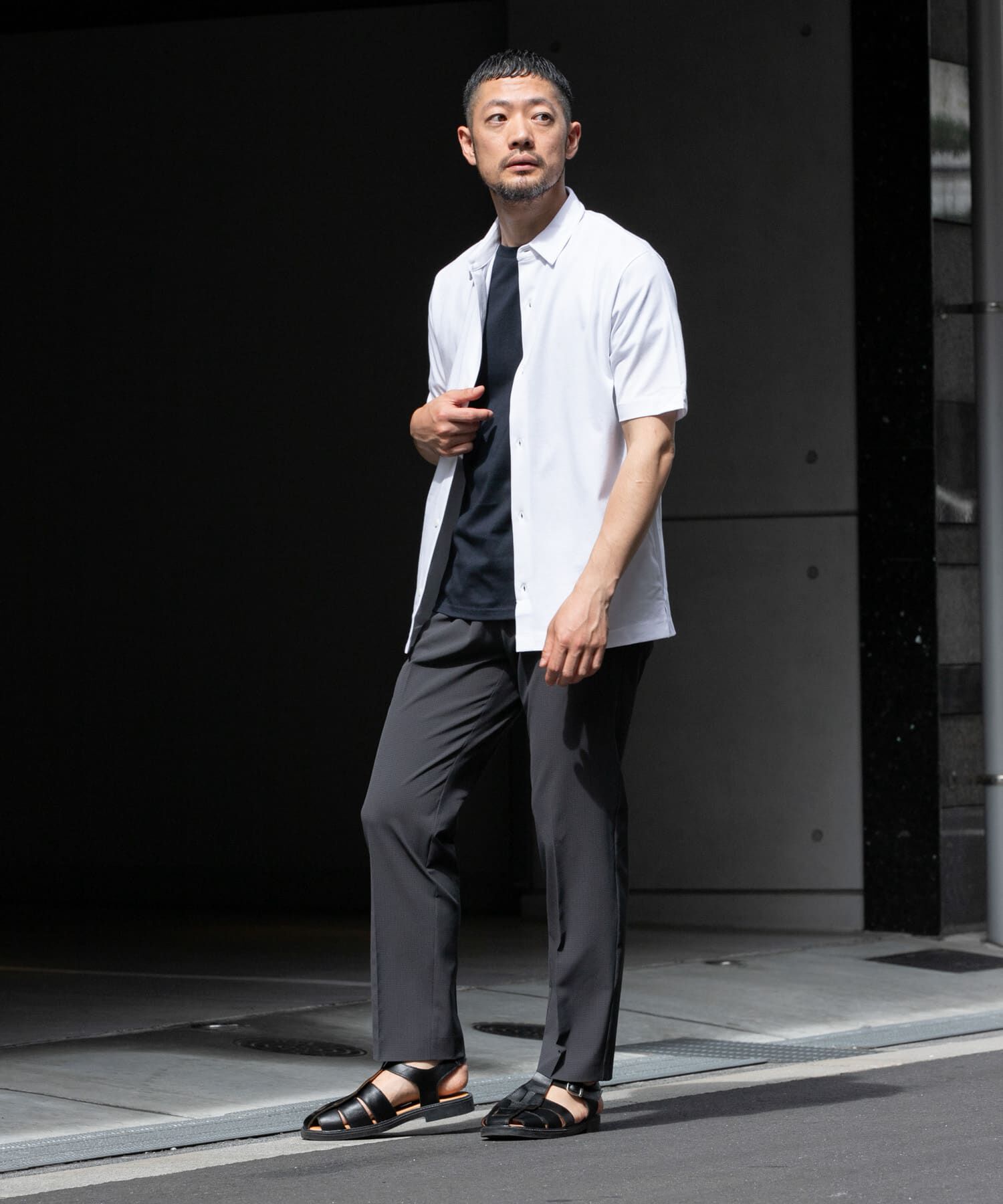 URBAN RESEARCH ROSSO「『XLサイズあり』『UR TECH』汗ジミ防止レギュラーシャツ」|シャツ・ブラウス|