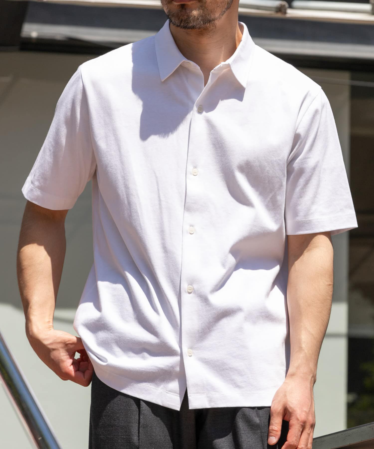 URBAN RESEARCH ROSSO「『XLサイズあり』『UR TECH』汗ジミ防止レギュラーシャツ」|シャツ・ブラウス|