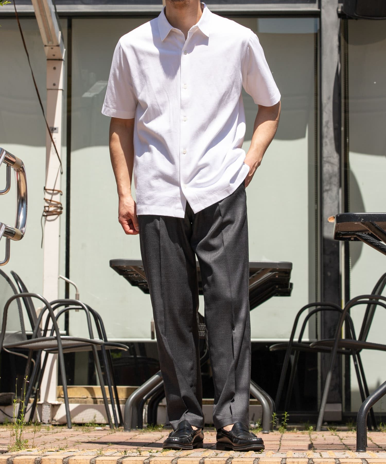 URBAN RESEARCH ROSSO「『XLサイズあり』『UR TECH』汗ジミ防止レギュラーシャツ」|シャツ・ブラウス|