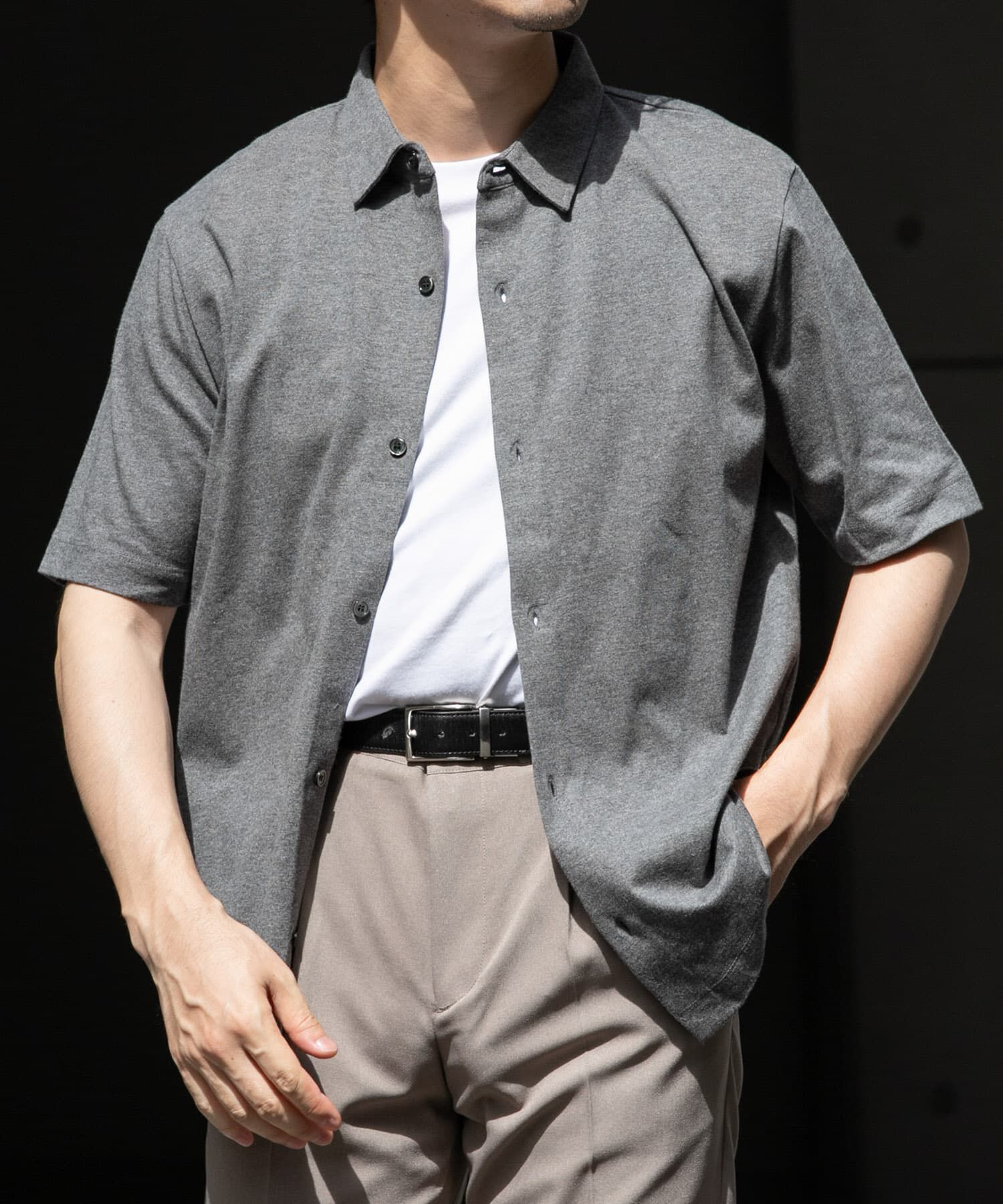 URBAN RESEARCH ROSSO「『XLサイズあり』『UR TECH』汗ジミ防止レギュラーシャツ」|シャツ・ブラウス|