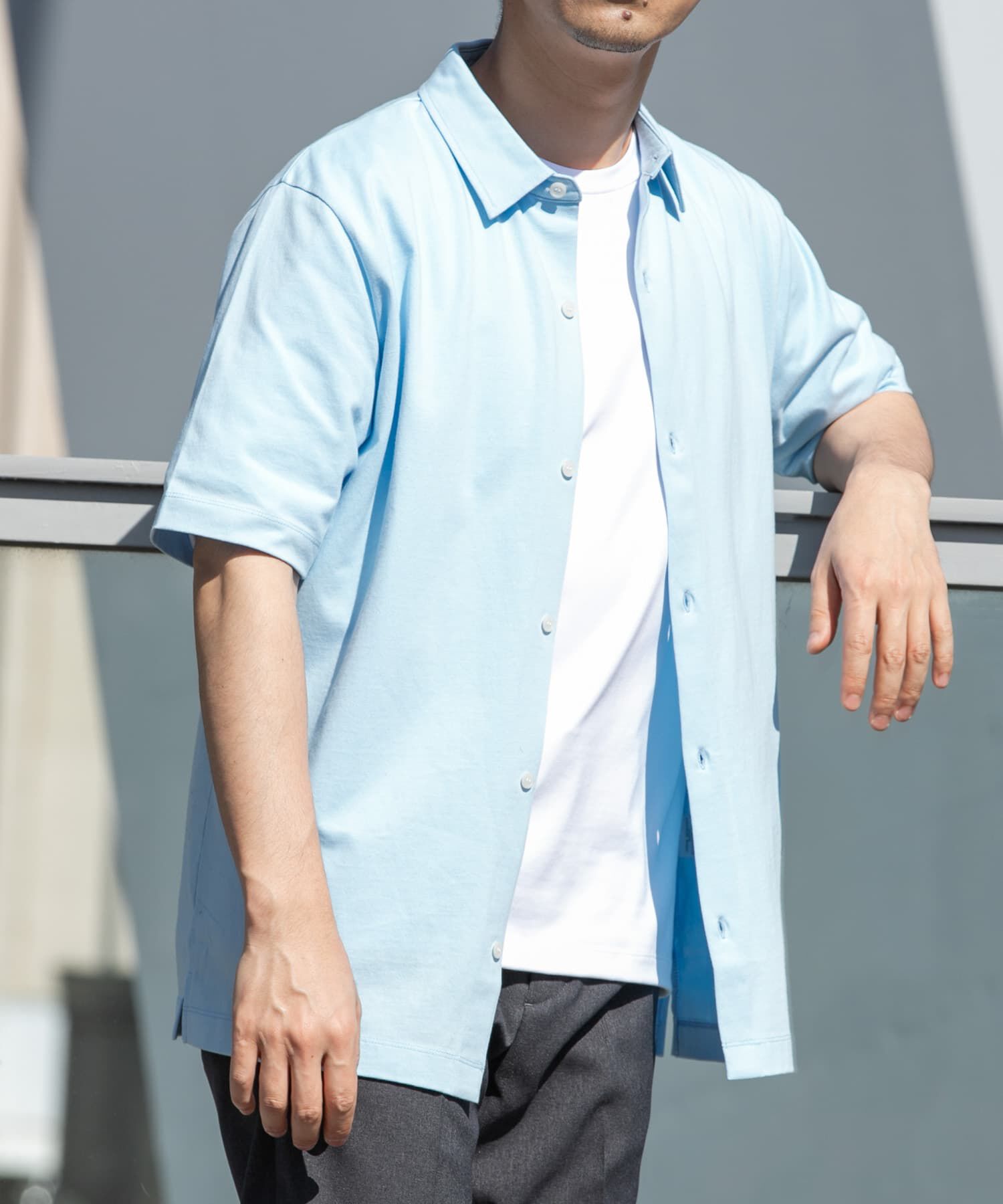 URBAN RESEARCH ROSSO「『XLサイズあり』『UR TECH』汗ジミ防止レギュラーシャツ」|シャツ・ブラウス|