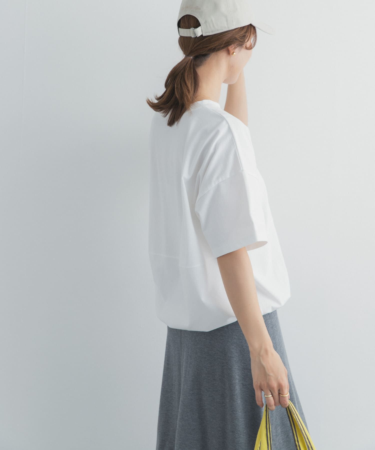 URBAN RESEARCH DOORS「ヘムドロストプルオーバー」|Tシャツ・カットソー|