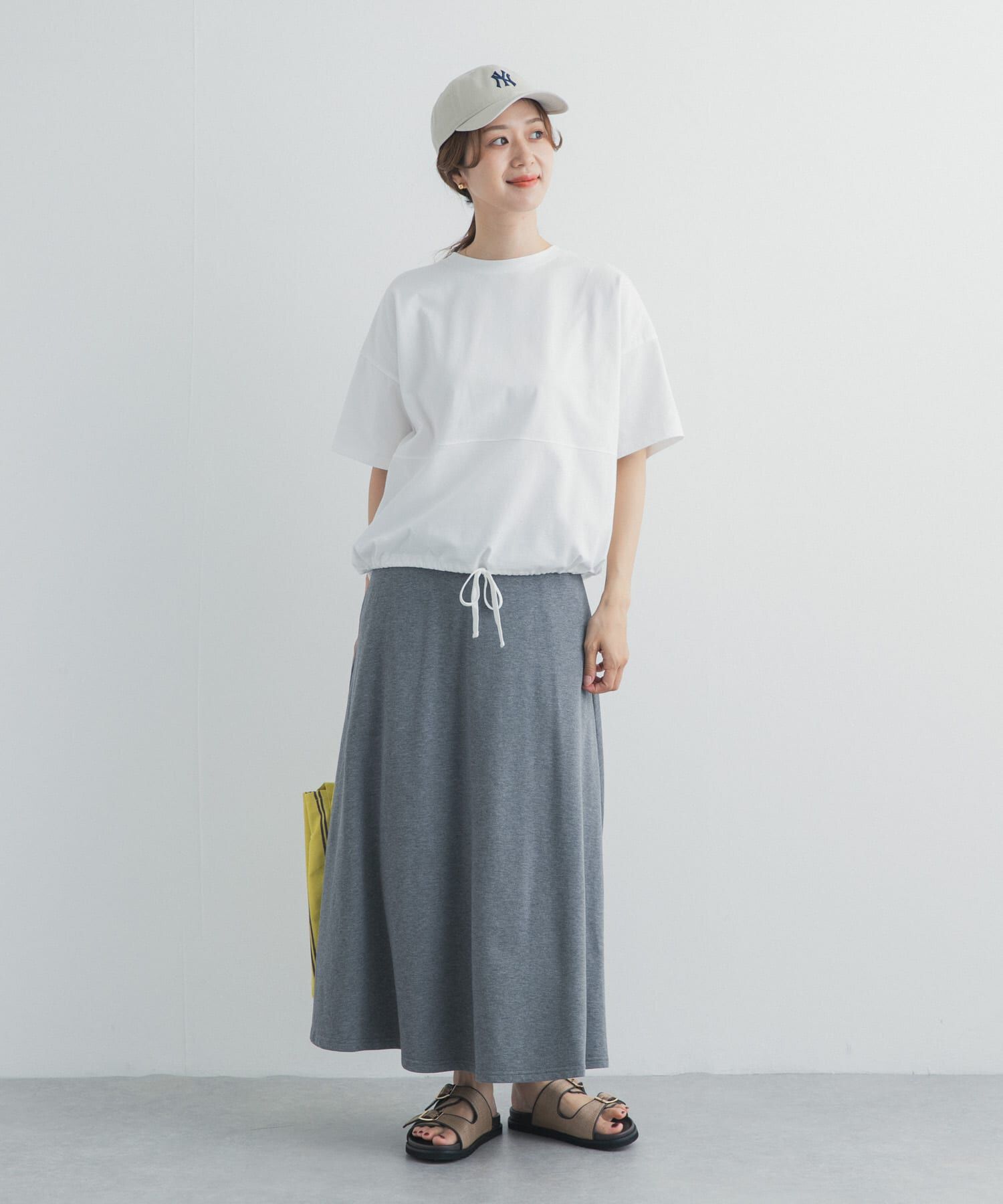 URBAN RESEARCH DOORS「ヘムドロストプルオーバー」|Tシャツ・カットソー|