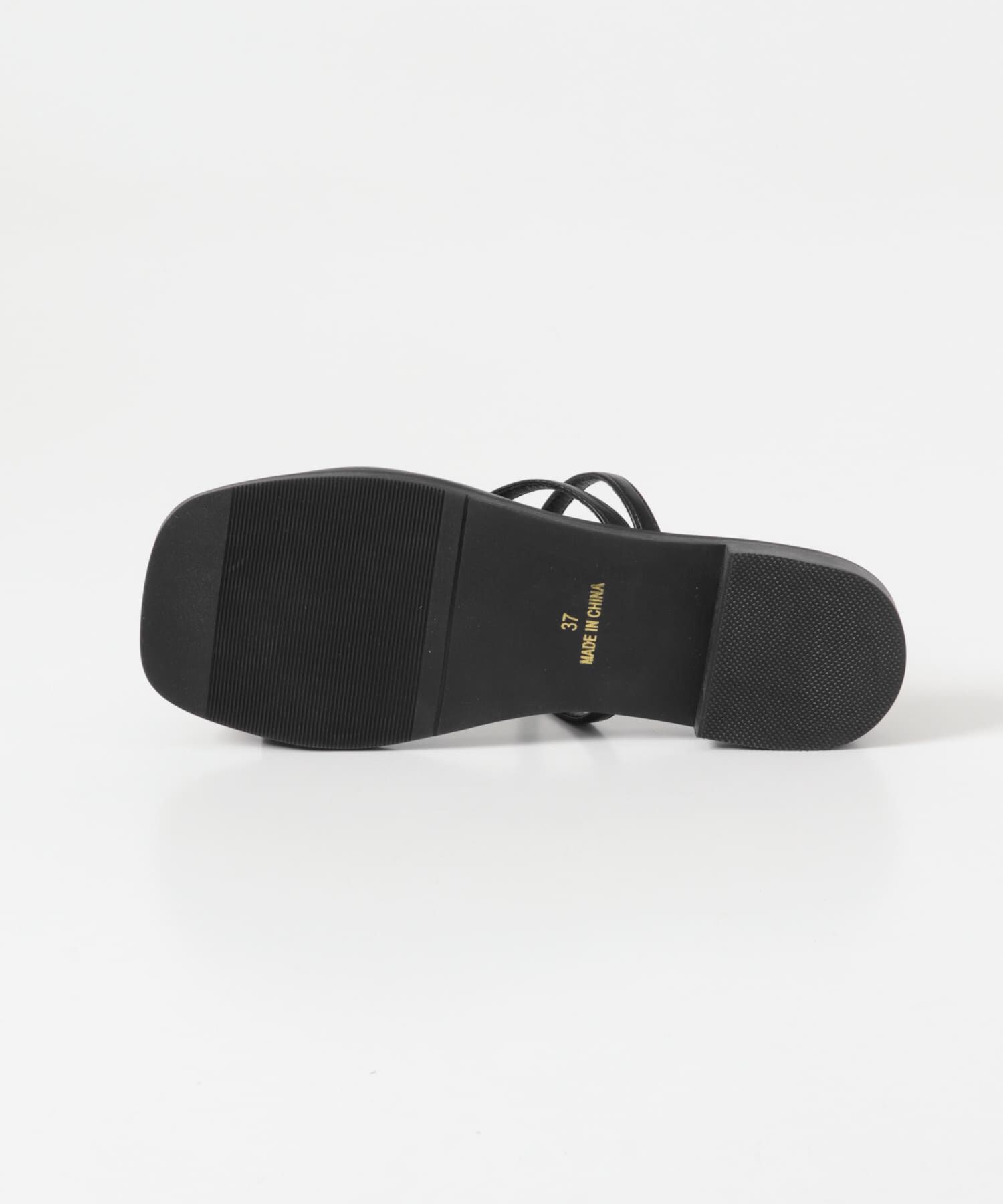 URBAN RESEARCH DOORS「メタルリングフラットサンダル」|サンダル|