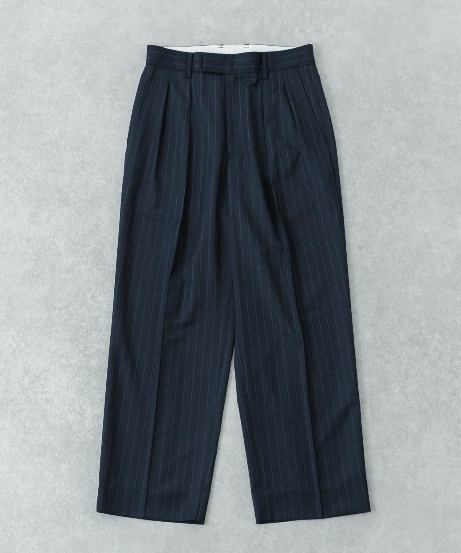 URBAN RESEARCH「TW STRIPE TROUSER」|その他|ネイビー