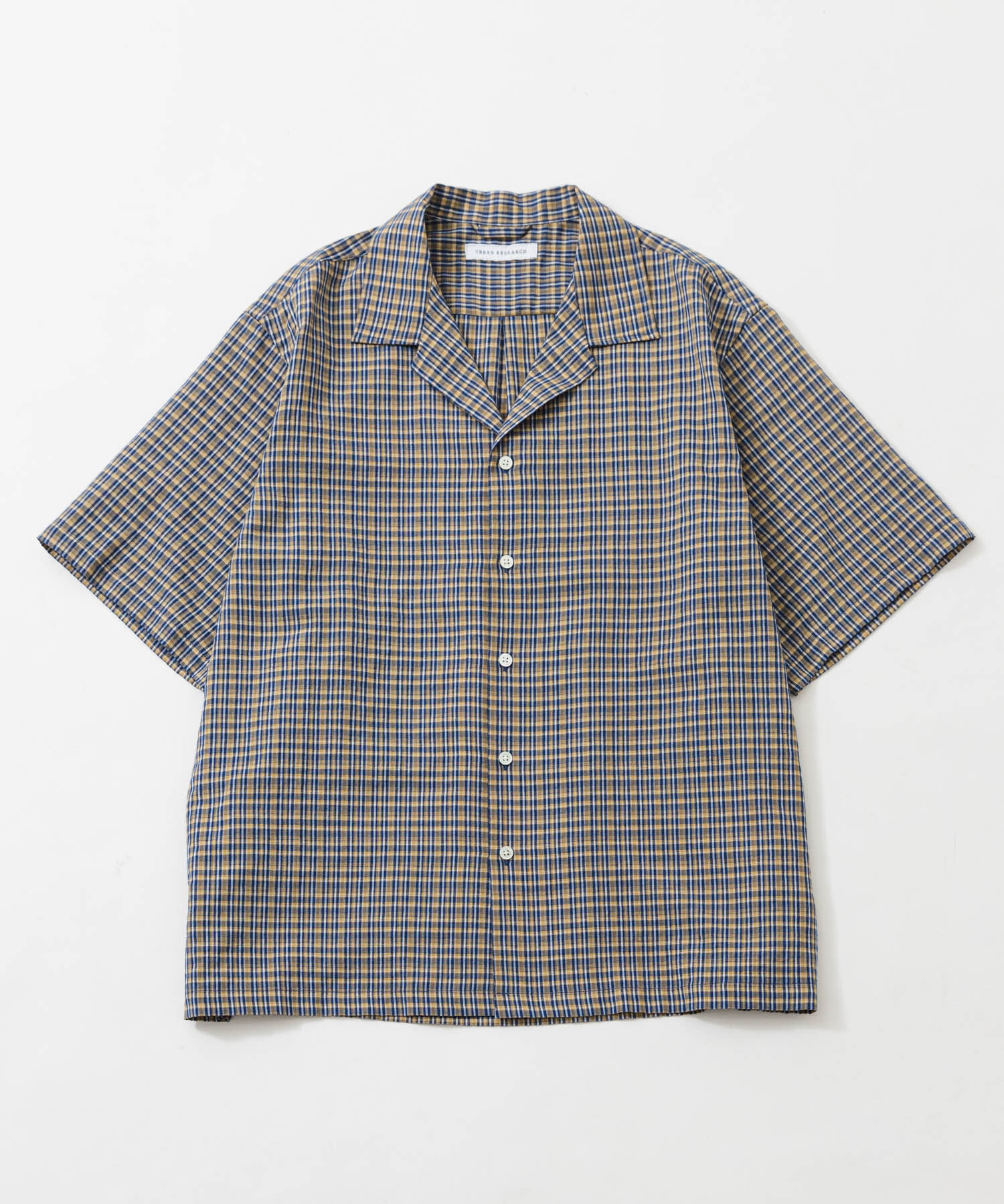 URBAN RESEARCH「MINI PLAID SHIRTS」|シャツ・ブラウス|ブルー