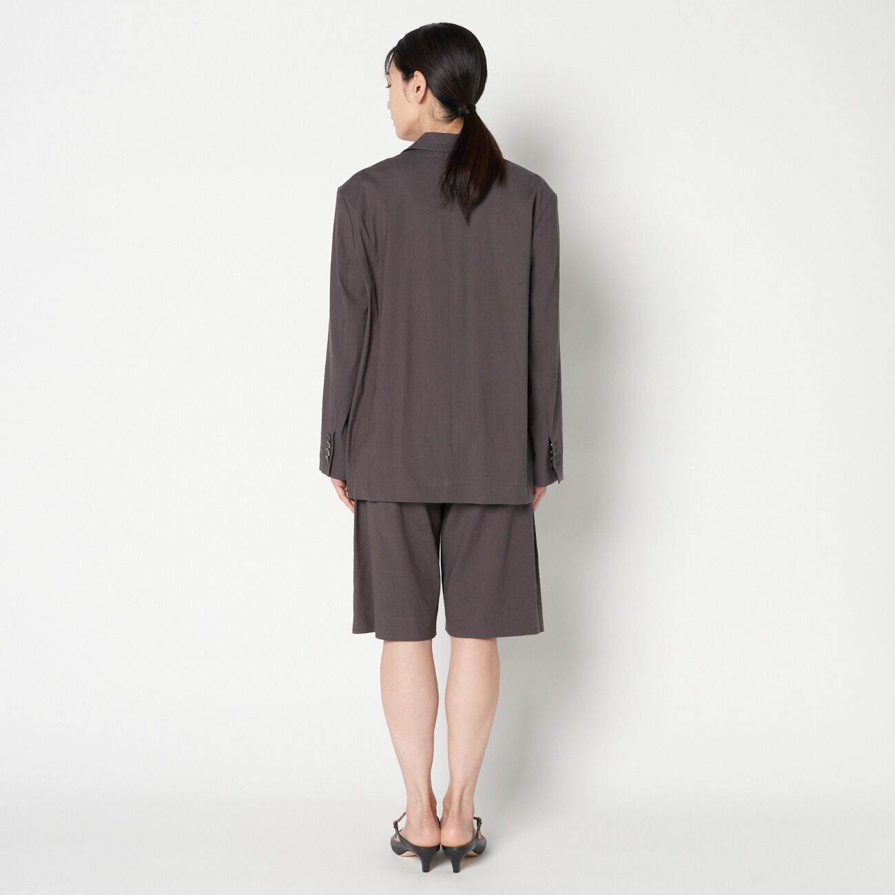 HELIOPOLE「HELIOPOLE the Editor PT(bio linen Bermuda)」|チノ|