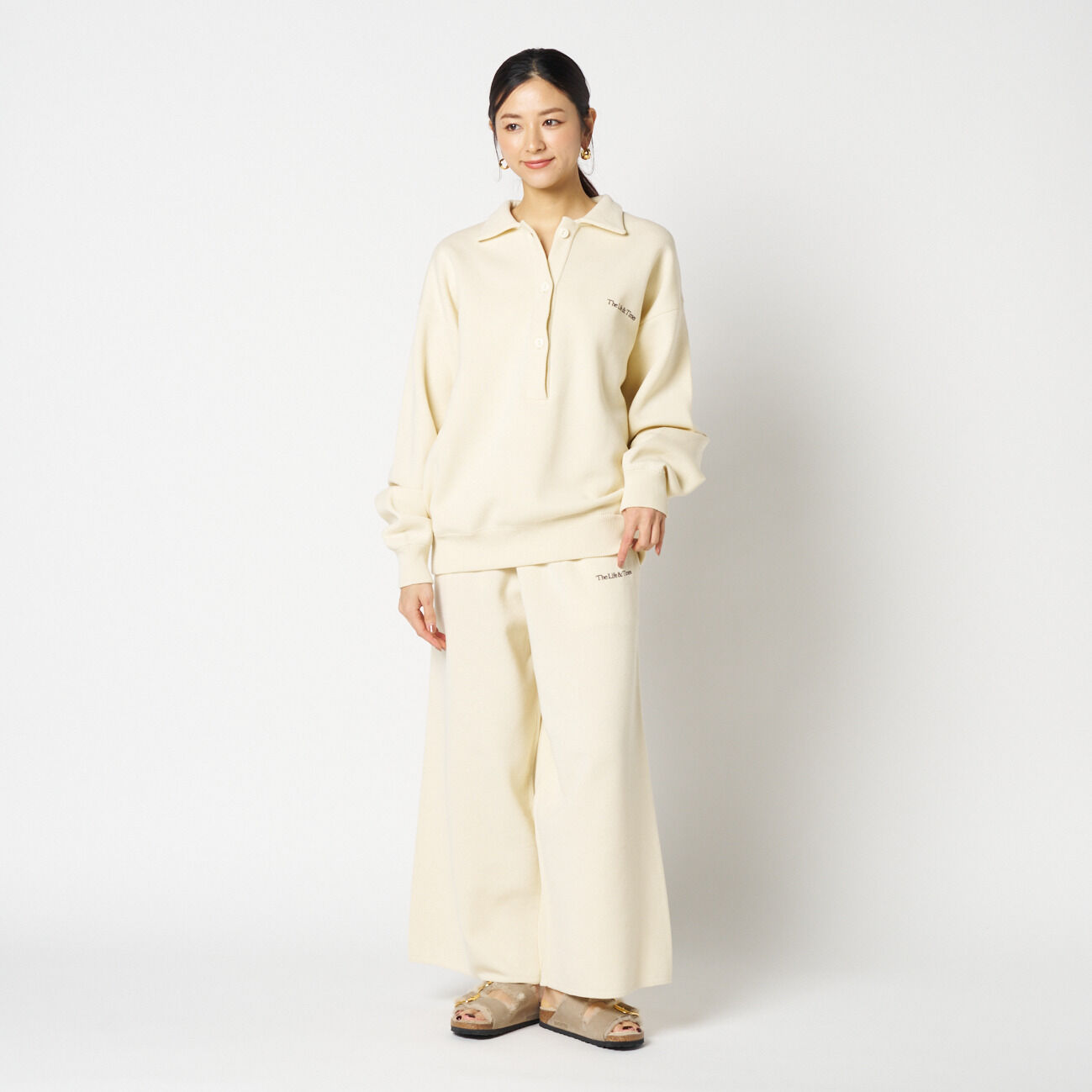  「J.J.Mercer KNIT WIDE PANTS」|チノ|