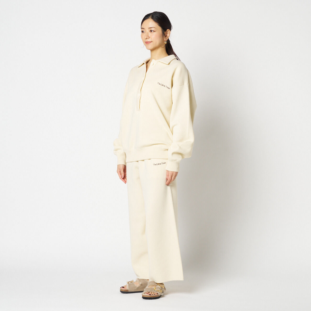  「J.J.Mercer KNIT WIDE PANTS」|チノ|