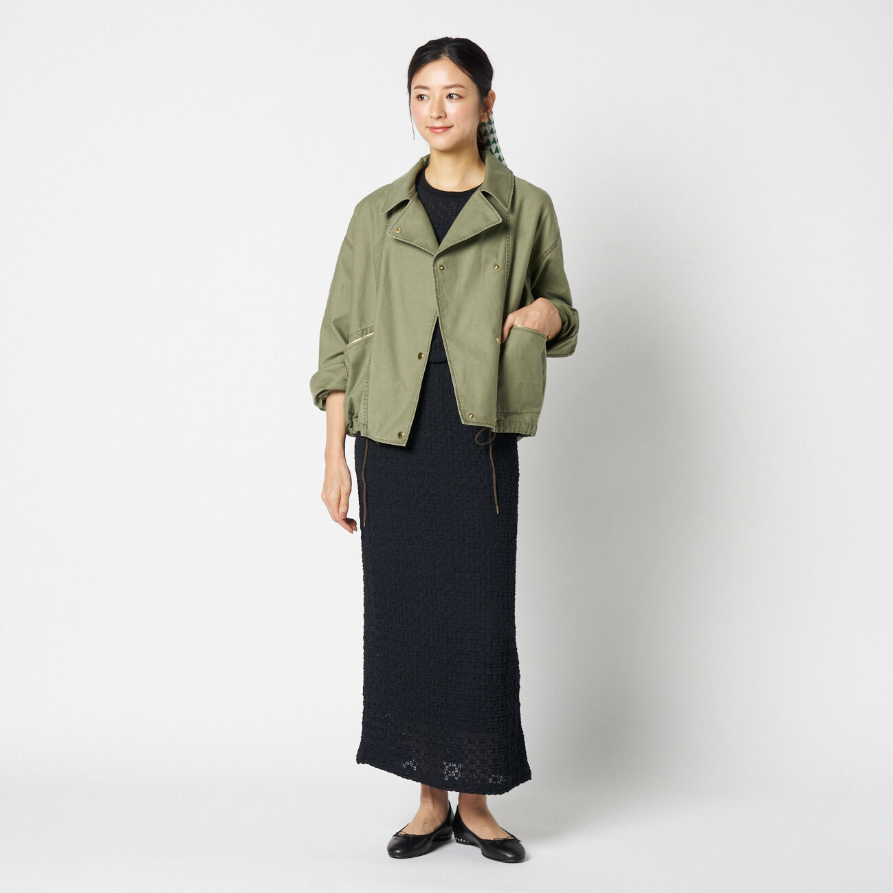 HELIOPOLE「HELIOPOLE 【オンライン限定】MILITARY BLOUSON」|ブルゾン・スタジャン|
