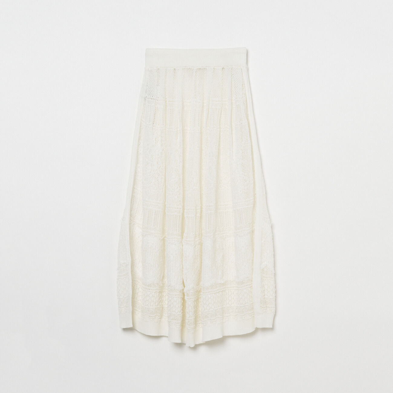  「boussole LACE FLAIR SKIRT」|スカート|