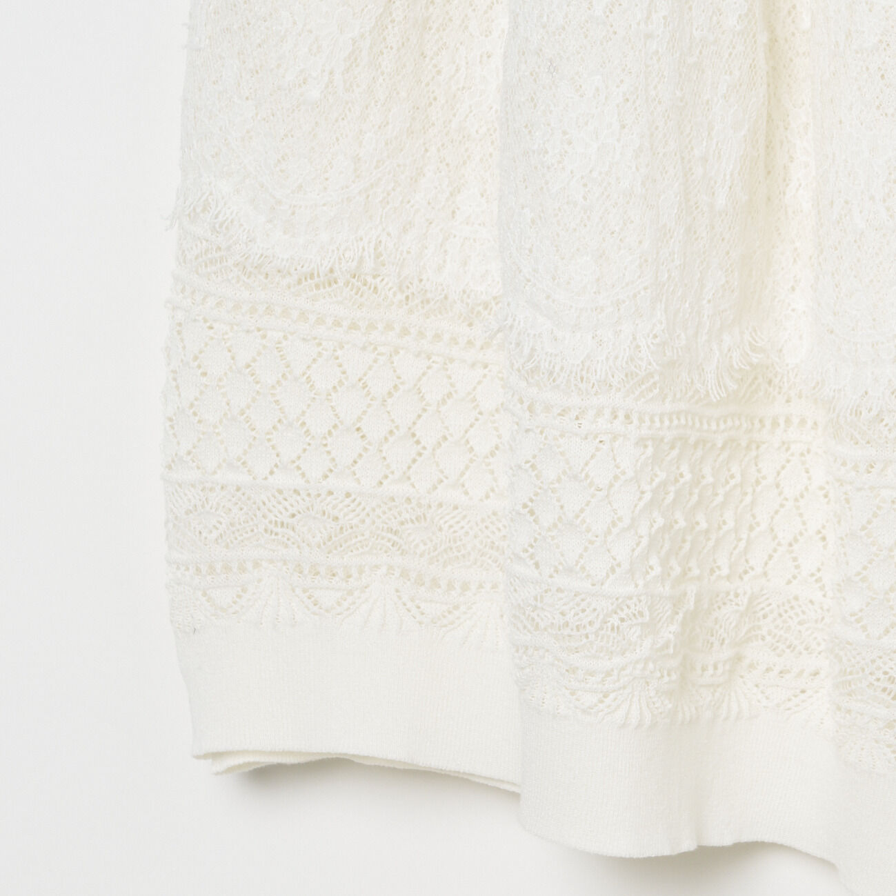  「boussole LACE FLAIR SKIRT」|スカート|