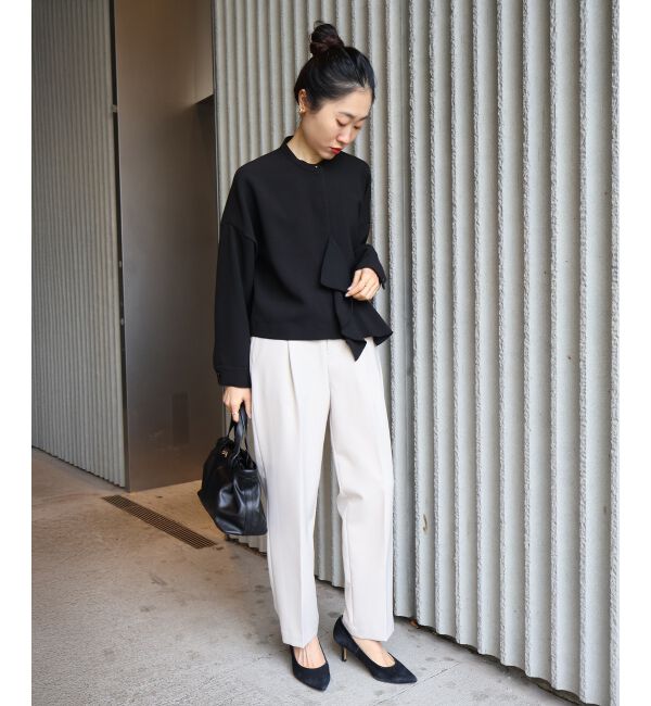  「ツインクロスタックテーパードパンツ」|その他|