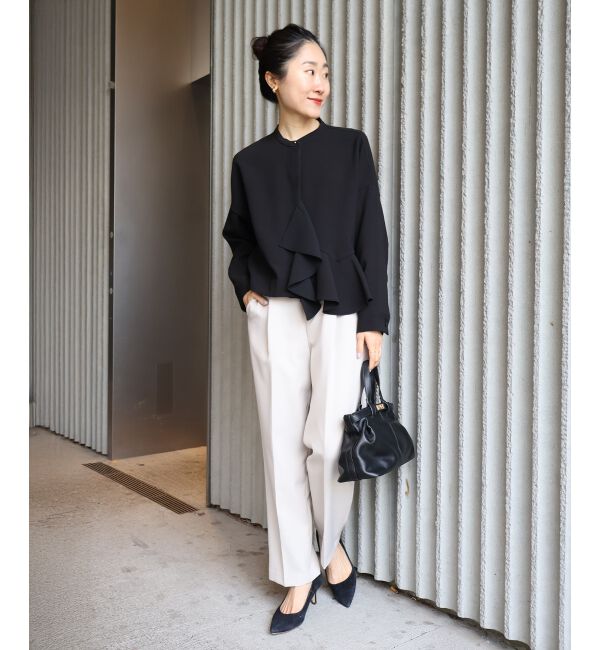  「ツインクロスタックテーパードパンツ」|その他|