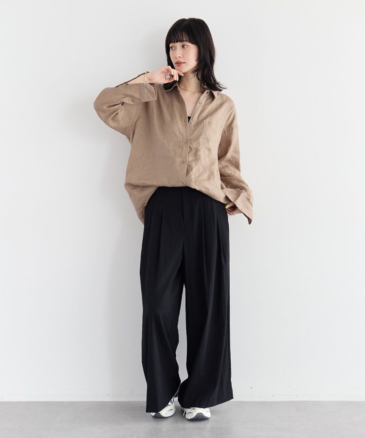 YECCA VECCA「ドライタッチストレッチワイドパンツ」|その他|