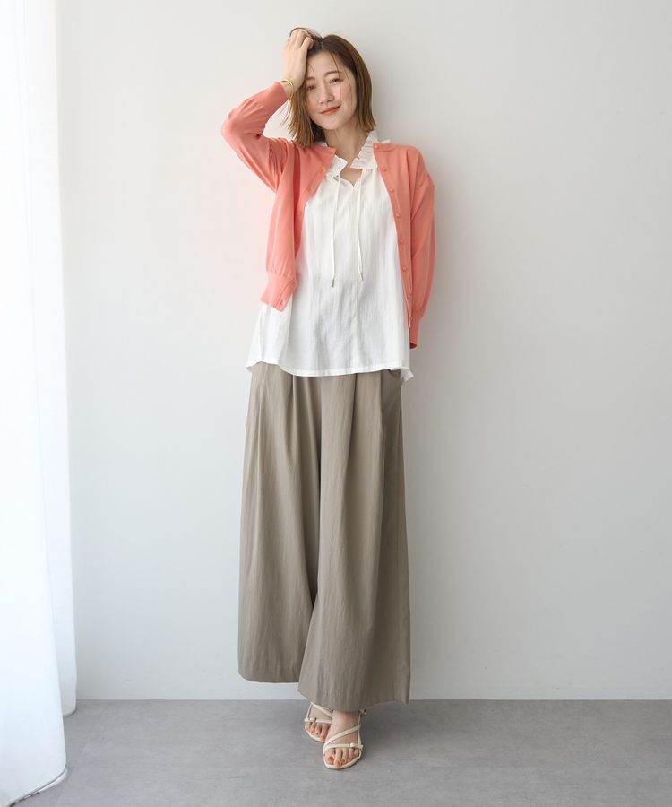 YECCA VECCA「ドライタッチストレッチワイドパンツ」|その他|