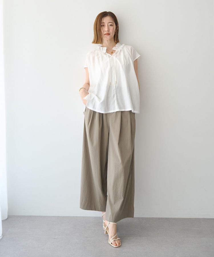 YECCA VECCA「ドライタッチストレッチワイドパンツ」|その他|