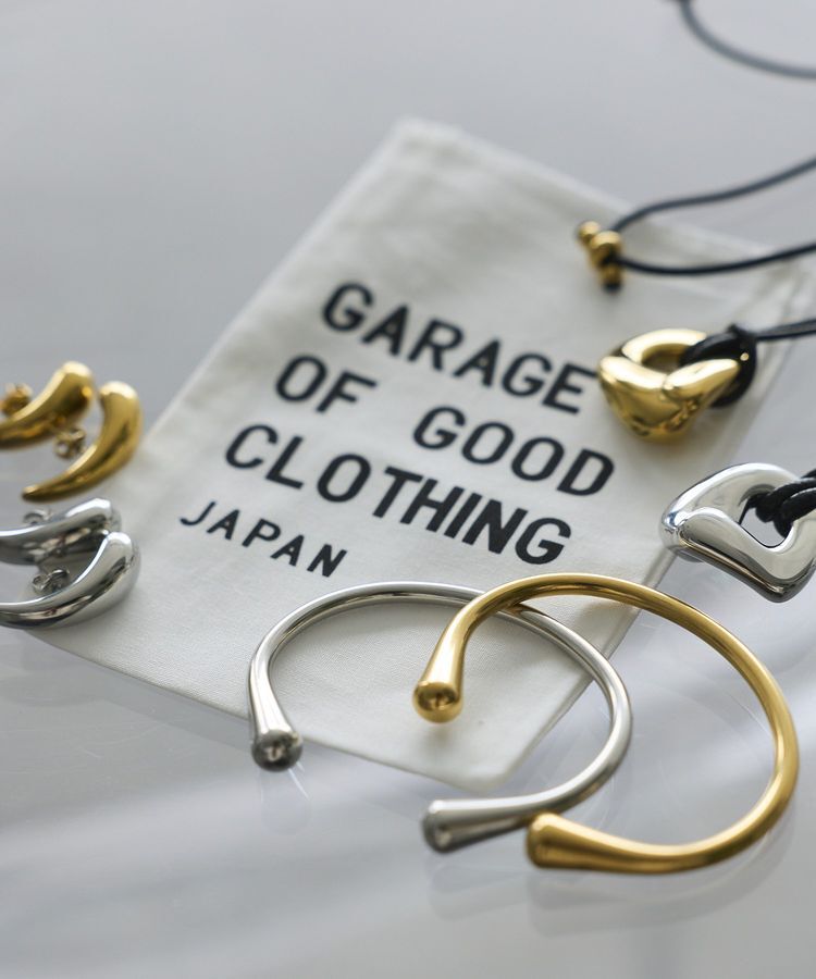 GARAGE OF GOOD CLOTHING「メダルドロップピアス」|ピアス|