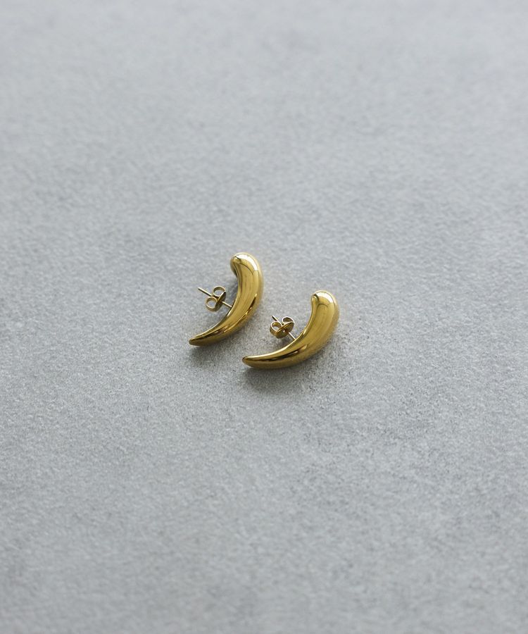 GARAGE OF GOOD CLOTHING「メダルドロップピアス」|ピアス|Gold