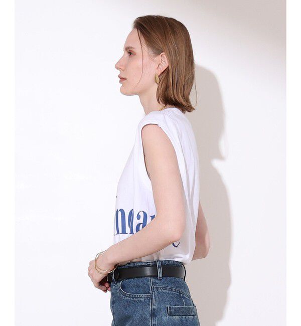 allureville「ラウンドロゴフレンチスリーブ プルオーバー」|Tシャツ・カットソー|
