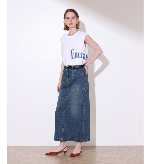 allureville「ラウンドロゴフレンチスリーブ プルオーバー」|Tシャツ・カットソー|