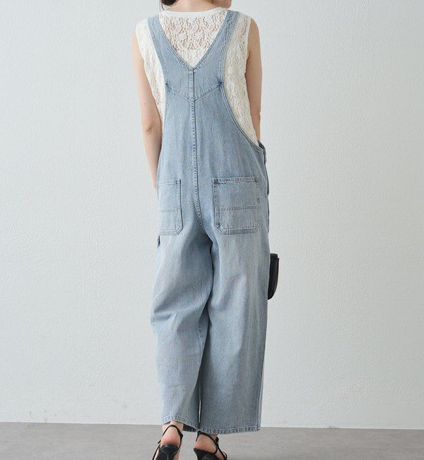  「綿麻デニムサロペット」|その他|