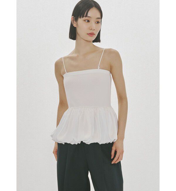 MIDIUMISOLID「MIDIUMISOLID for Ladies バルーンチューブトップ」|Tシャツ・カットソー|