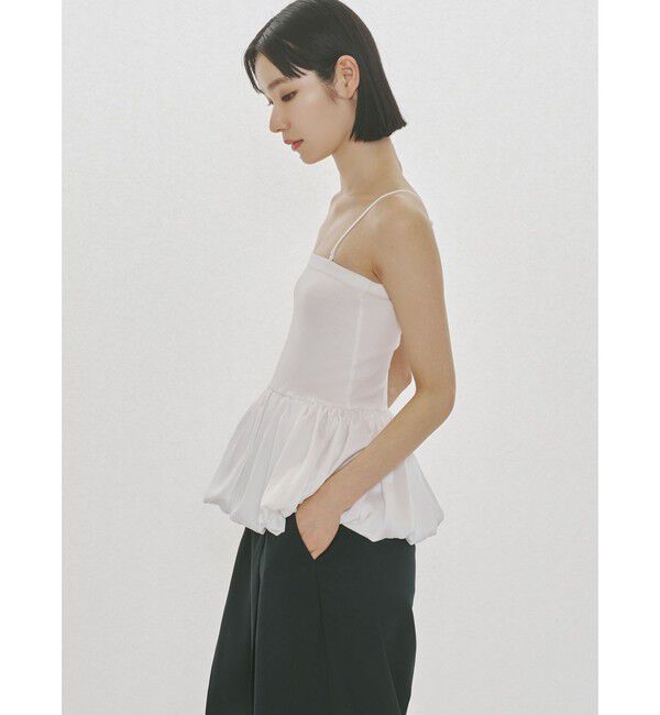 MIDIUMISOLID「MIDIUMISOLID for Ladies バルーンチューブトップ」|Tシャツ・カットソー|