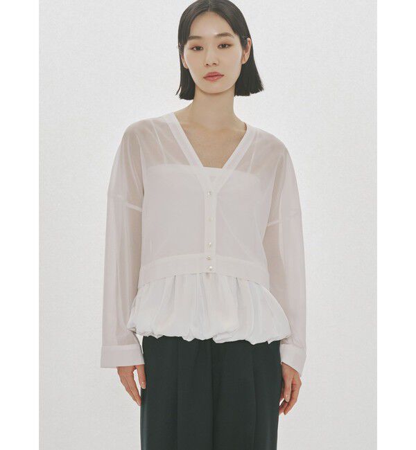 MIDIUMISOLID「MIDIUMISOLID for Ladies バルーンチューブトップ」|Tシャツ・カットソー|