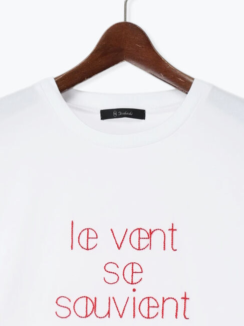 Te chichi「【接触冷感】ステッチ刺繍ロゴレギュラーTシャツ」|Tシャツ・カットソー|